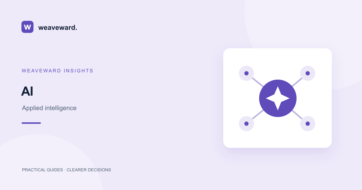 Weaveward ai editorial illustration
